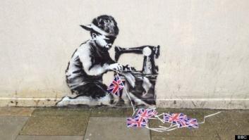 Un Banksy desaparece en Londres y reaparece en una subasta en Estados Unidos valorado en 500.000 dólares