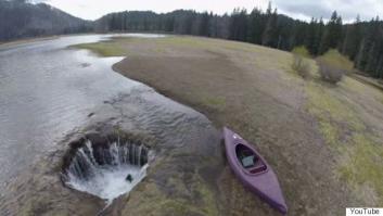 Lost Lake: la misteriosa desaparición del agua del lago por un agujero tiene una explicación