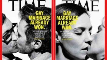 Portada de 'Time' en apoyo a las bodas homosexuales en EEUU: 