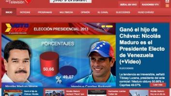 Elecciones Venezuela 2013: El gráfico de la televisión oficial que favorece a Maduro (FOTOS)