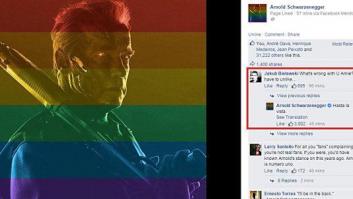 La brillante respuesta de Schwarzenegger a un opositor al matrimonio gay
