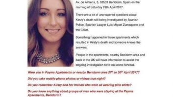 Investigan la muerte de una joven escocesa en Benidorm tras entrar en la habitación de cinco jóvenes