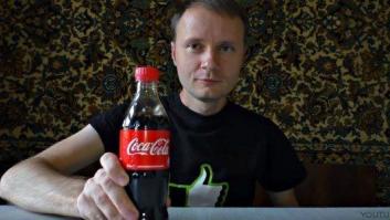 El experimento de un ucraniano que mezcla Coca-Cola y gas propano (VÍDEO)