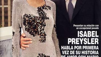 La portada de '¡Hola!' de Isabel Preysler y Mario Vargas Llosa que confirma su romance