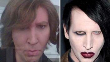 Marilyn Manson, sin maquillaje: irreconocible en el rodaje de su serie favorita (FOTO)