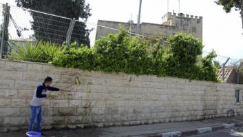 Acto vandálico contra el Consulado de España en Jerusalén