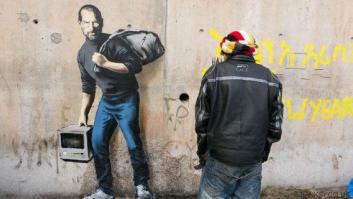 Banksy y Steve Jobs, nuevos aliados de los refugiados sirios en Calais