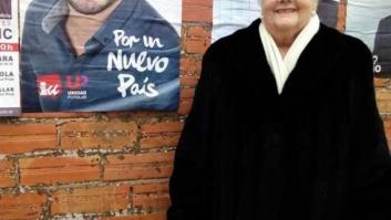 Garzón agradece el apoyo de las abuelas en la red presentando a la suya