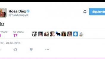 El enigmático tuit que Rosa Díez ha borrado tras la debacle de UPyD