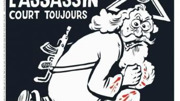 "El asesino sigue suelto": la portada de 'Charlie Hebdo' en el aniversario de la matanza