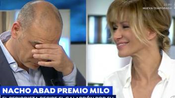 Nacho Abad y Susanna Griso rompen a llorar: "Me falta contar que se ha encontrado el cuerpo de Marta del Castillo"