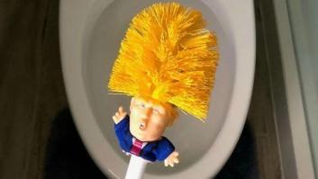 Alguien ha creado una escobilla de baño con el rostro de Trump... Y puedes comprarla