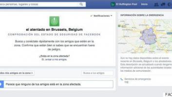 Facebook permite a tus contactos en Bruselas avisar de que están bien