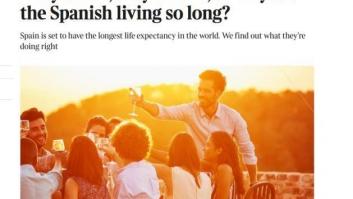 La sorprendente pregunta de 'The Times' sobre la longevidad de los españoles