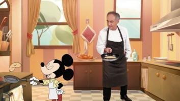 Ferran Adrià se alía con Mickey (y compañía) para enseñar a cocinar sano en familia