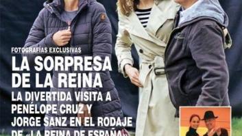 La reina de España en 'La reina de España': Letizia visita el rodaje de Fernando Trueba