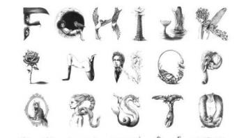 El alfabeto de hombres y animales del japonés Eriko Nakawa (FOTOS)