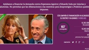 Aguirre reta a Pablo Iglesias a que done a las víctimas de ETA lo recaudado para su demanda