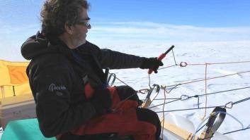 El Trineo De Viento alcanza la Cima de Hielo de Groenlandia