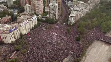 Chile vive la manifestación más masiva de su historia democrática: 1,2 millones de personas salen a la calle contra Piñera