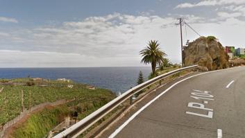 Tres muertos al caer en un coche por un barranco de La Palma