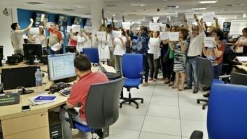 Los trabajadores de TVE protestan por la "censura" en el caso de las escuchas