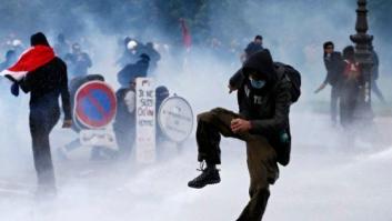 Detenidas 95 personas en la manifestación contra la reforma laboral en París