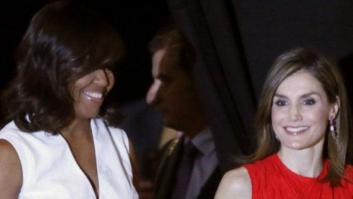 Michelle Obama y la reina Letizia, juntas en Madrid en favor de la escolarización de las niñas