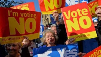 El 'no' ganaría con el 47,6% de los votos en el referéndum de Escocia, según un sondeo del 'Daily Record'