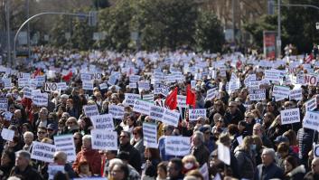 Miles de personas abarrotan Madrid en defensa de la sanidad pública