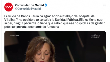 Eduardo Madina rompe el contador de 'me gusta' con su reacción a este tuit de la Comunidad de Madrid