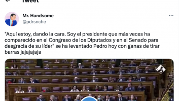 Los 36 segundos de Pedro Sánchez en el Congreso que arrasan en Twitter