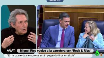 Miguel Ríos no tiene problemas en destacar una cosa que no le ha gustado del PSOE