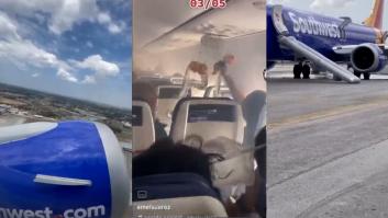 Varios pasajeros graban el aterrizaje de emergencia de un avión en La Habana
