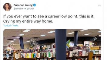 Twitter se vuelca con una escritora del 'New York Times' tras lo que le pasó en una firma de libros