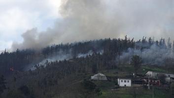 Asturias contabiliza a primera hora de este sábado 95 incendios forestales activos