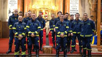 Madrid envía Bomberos de guardia para sacar un Cristo en procesión
