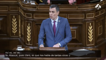 Los 26 segundos de Pedro Sánchez a Abascal: parece que va de broma pero acaba a lo grande