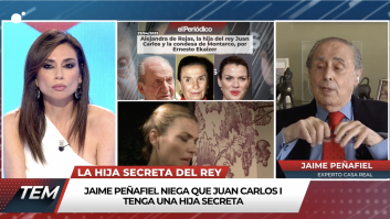 Jaime Peñafiel se pronuncia, muy fiel a su estilo, sobre la presunta hija de Juan Carlos I