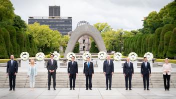 Los miembros del G7 homenajean en Hiroshima a las víctimas de la bomba atómica