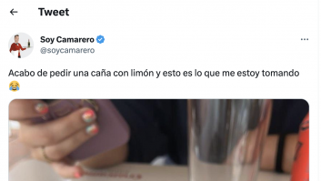 Pide una caña con limón en Málaga y lo que le sirven tiene totalmente obnubilado a Twitter
