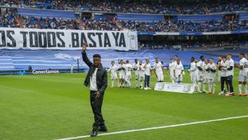 El Bernabéu se vuelca con Vinicius en el partido frente al Rayo Vallecano