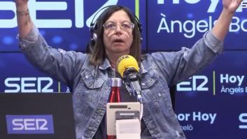 Àngels Barceló representa a todo el mundo con su reacción al escuchar las fechas del adelanto electoral