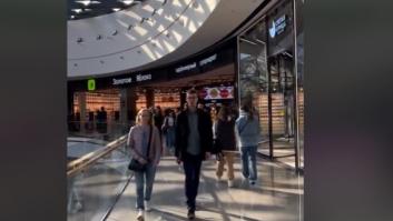 El vídeo de un centro comercial ruso que llega a Tik Tok