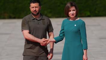 Zelenski llega por sorpresa a Moldavia para reunirse con medio centenar de líderes europeos