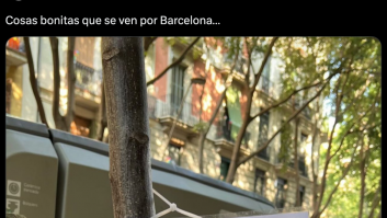 El cartel que hay en plena calle en Barcelona conmueve a muchos: y no es para menos