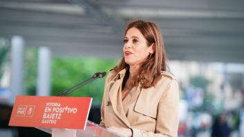 Maider Etxebarria (PSOE), alcaldesa de Vitoria, tras el apoyo del PP para dejar fuera a EH Bildu