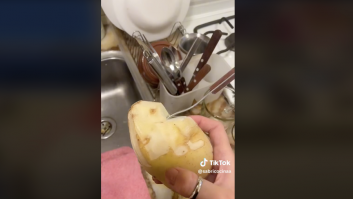 Pone en práctica el famoso 'truco de la patata' en el congelador... y el resultado es incontestable