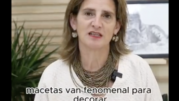 El vídeo de Teresa Ribera contestando a la derecha sobre cambio climático que triunfa en Twitter