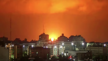 Milicias de Gaza lanzan cinco cohetes a Israel, que responde con bombardeos en la franja